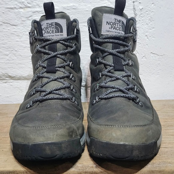 The North Face Berkeley‎ Leather Hiking Ankle Boots Mens US 12 Gray Waterproof main image 6
